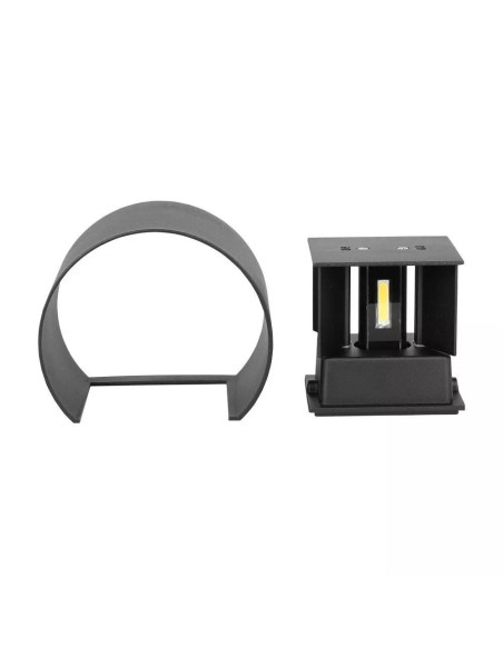 Oprawa Ścienna Led V-Tac Vt-756-B 5W Ip65 4000K 700Lm (Sku 217090) Czarny