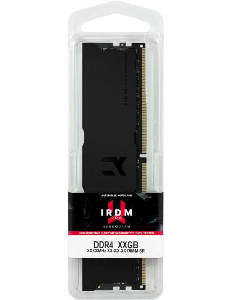 Goodram Ddr4 Irp-K3600D4V64L18/16G 16Gb 3600Mhz 18-22-22 Deep Black