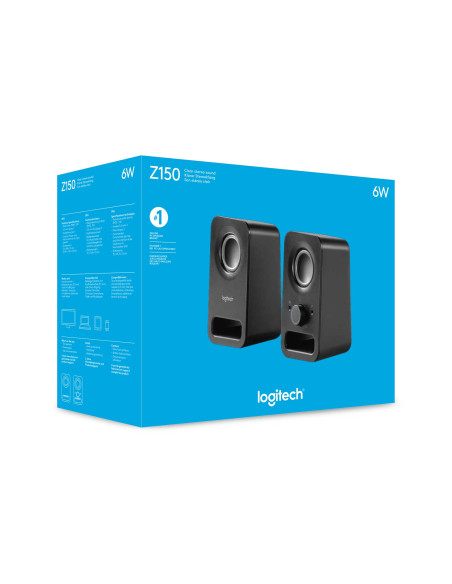 Zestaw Głośników Logitech 980-000814 (2.0  Kolor Czarny)