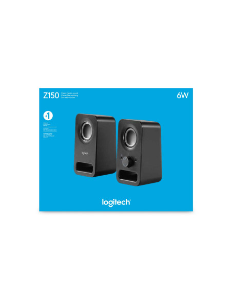 Zestaw Głośników Logitech 980-000814 (2.0  Kolor Czarny)