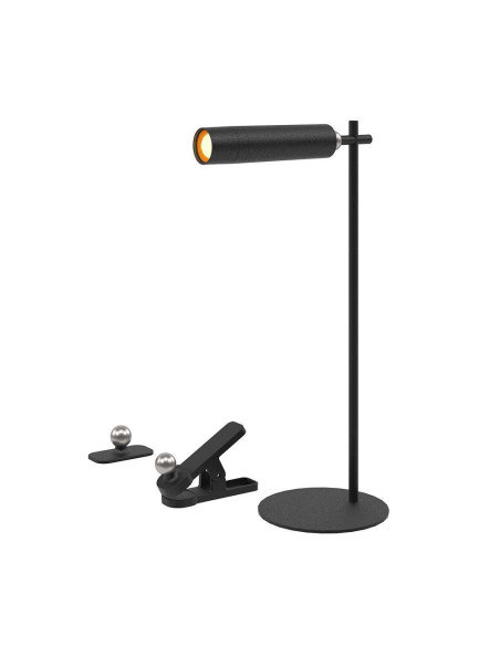 Lampka Biurkowa V-Tac Vt-7413 4W1 Kinkiet, Klips, Latarka 3W Led 37Cm 4000K 300Lm (Sku 23042) Czarny