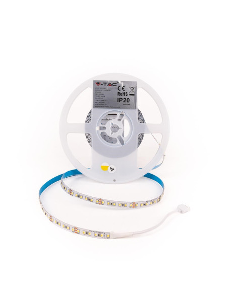 Taśma Led V-Tac Vt-2835 120 Cct 60Led 24V 14W/M 3000-6500K 1550Lm (Sku 2897)