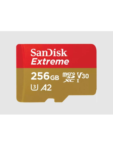 Sandisk Extreme Microsdxc 256 Gb 190/130 Mb/S A2