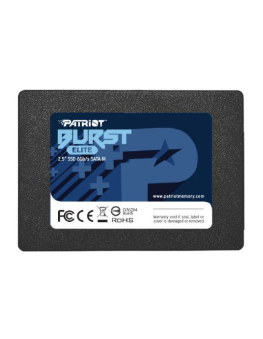 Ssd Patriot Burst Elite 240Gb 2.5" Sataiii Tlc