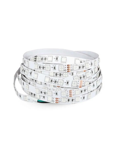 Taśma Led V-Tac Vt-5050 60-Ip20-7 600Led Rgb Smd5050 24V Ip20 7W/M (Sku 212592)