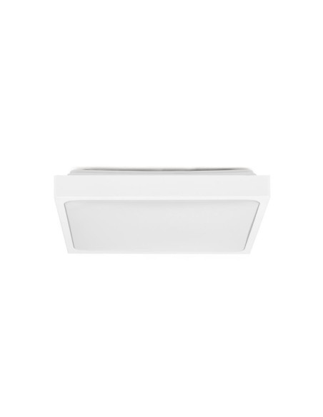 Plafon V-Tac Vt-8624Sw-Sq Natynkowy 24W Led Ip44 30X30Cm Czujnik Ruchu 4000K 2400Lm (Sku 7667) Biały