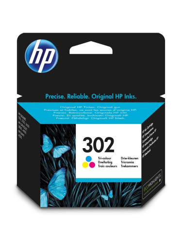 Tusz Hp Kolor Hp 302, Hp302 F6U65Ae, 165 Str.,4 Ml