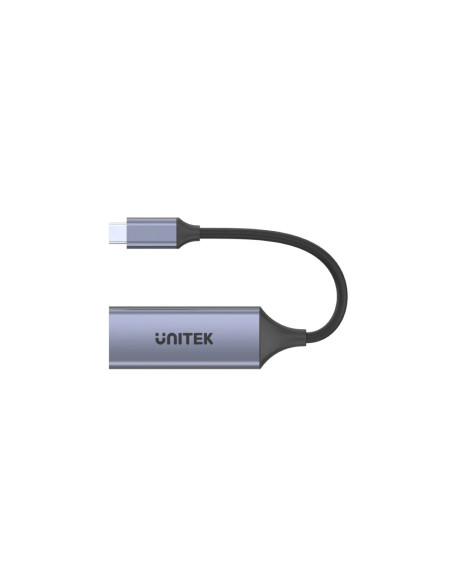 Unitek Adapter Usb-C - Rj45 M/F, 1Gbps, Pd 100W