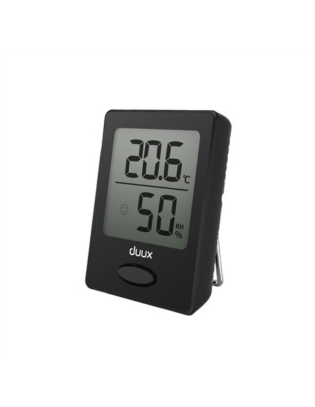 Duux | Sens | Czarny | Wyświetlacz Lcd | Higrometr + Termometr