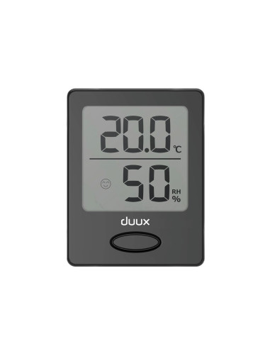 Duux | Sens | Czarny | Wyświetlacz Lcd | Higrometr + Termometr
