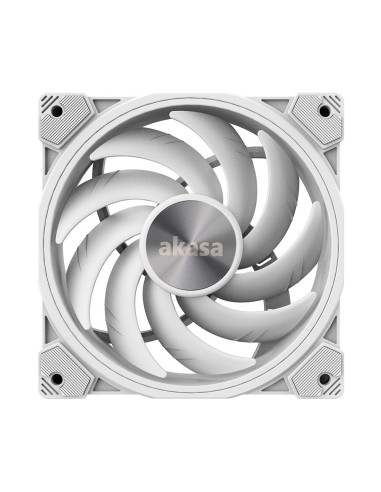 Akasa Soho Ar Obudowa Komputera Radiator 12 Cm Przezroczysty, Biały 1 Szt.