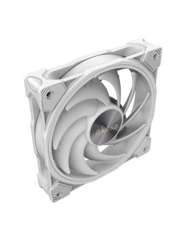 Akasa Soho Ar Obudowa Komputera Radiator 12 Cm Przezroczysty, Biały 1 Szt.