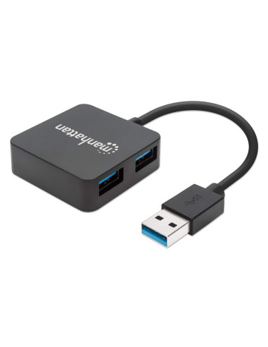 Adapter Hub Usb3.0 4Port Manhattan [Bk]