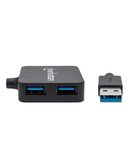 Adapter Hub Usb3.0 4Port Manhattan [Bk]