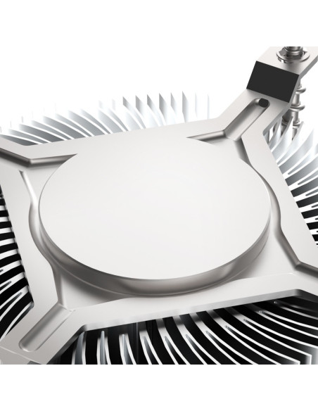 Akasa Intel Lga1700 Procesor Chłodnica Hybrydowa 7,5 Cm Aluminium, Czarny 1 Szt.