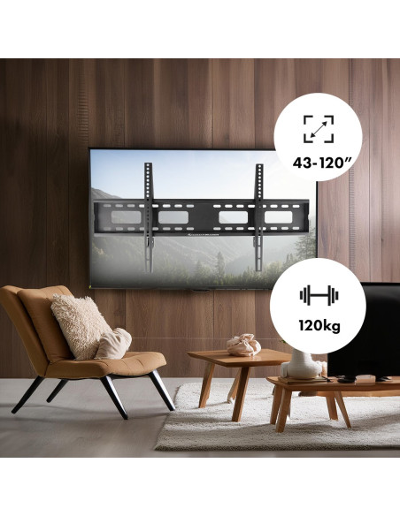 Maclean Uchwyt Do Tv Max Vesa 800X400, 43-120", 120Kg Mc-420