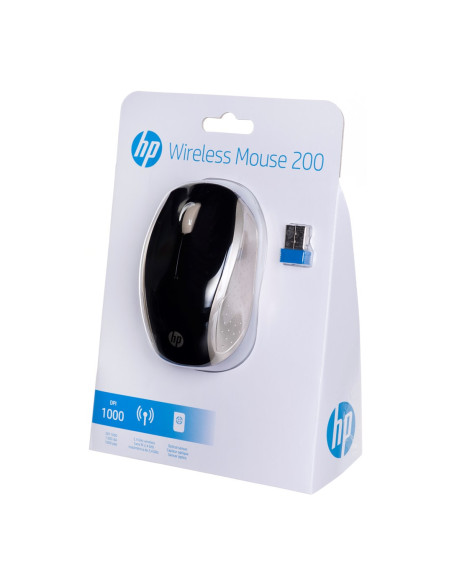 Mysz Hp Wireless Mouse 200 Silk Gold Bezprzewodowa Czarno-Złota 2Hu83Aa
