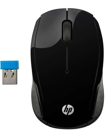 Mysz Hp Wireless Mouse 200 Black Bezprzewodowa Czarna X6W31Aa