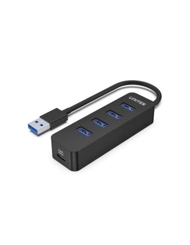 Unitek Hub Usb-A 4X Usb-A 3.1, Aktywny,10W, H1117A
