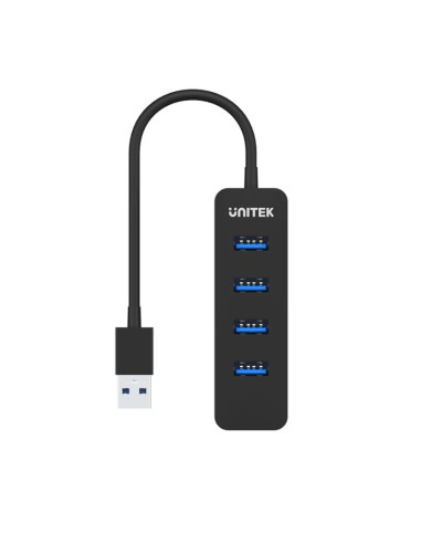 Unitek Hub Usb-A 4X Usb-A 3.1, Aktywny,10W, H1117A