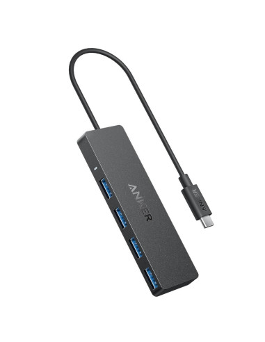 Hub Anker Usb-C  4 W 1  5Gbps Czarny