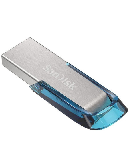 Dysk Sandisk Usb 3.0 Ultra Flair 128Gb Niebieski  150Mb/S