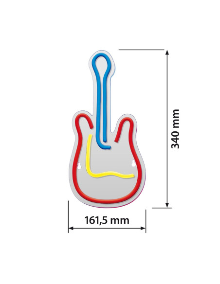 Neon Led Actis Aje-Neon Gitara