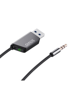 Savio Transmiter Aux, Usb, Bluetooth 5.3, Funkcja Zestawu Głośnomówiącego, Tr-16 2