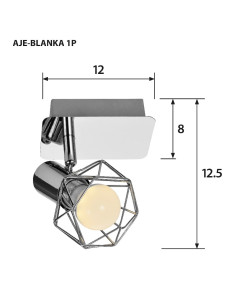 Reflektor Activejet Aje-Blanka 1P (40 W  E14) 2