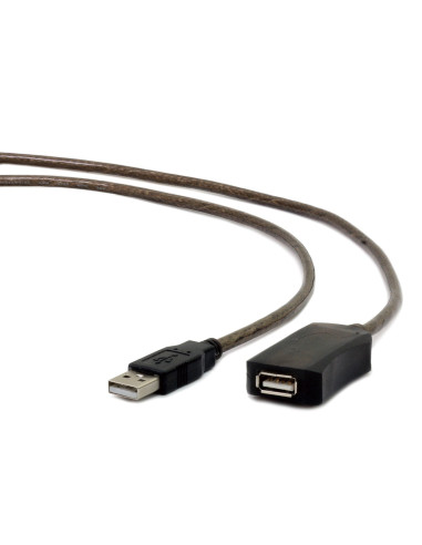 Kabel Gembird Uae-01-5M (Usb 2.0 M - Usb 2.0 F  5M  Kolor Czarny)