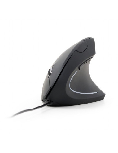 Mysz Gembird Mus-Ergo-01 (Optyczna  3200 Dpi  Kolor Czarny)