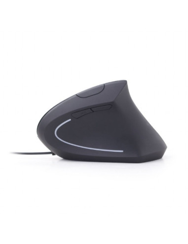 Mysz Gembird Mus-Ergo-01 (Optyczna  3200 Dpi  Kolor Czarny)