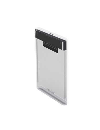 Savio Zewnętrzna Obudowa Na Dysk Hdd/Sdd 2,5", Usb 3.0, Transparentna, Ak-66