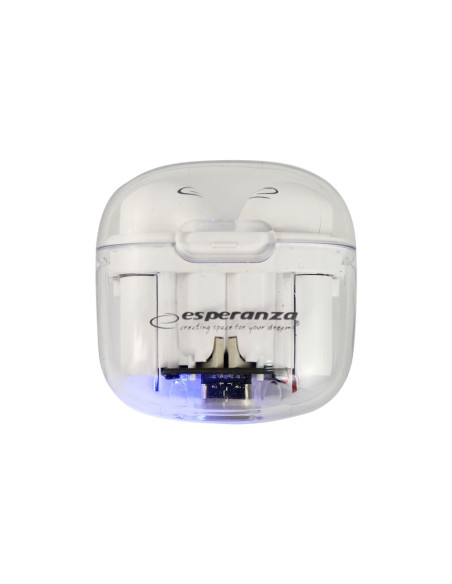 Esperanza Słuchawki Douszne Bluetooth Tws Anthe Whiterdera Eh237W