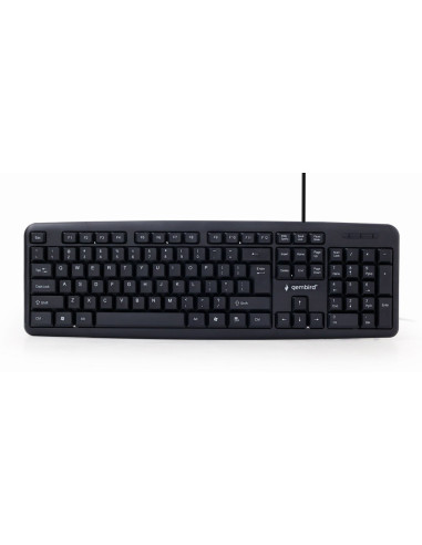 Klawiatura Gembird Kb-U-103-Ru (Usb 2.0  (Us)  Kolor Czarny)