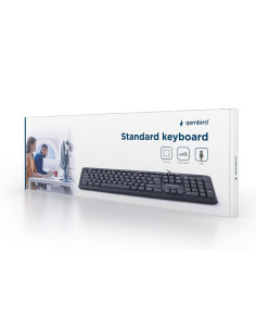 Klawiatura Gembird Kb-U-103-Ru (Usb 2.0  (Us)  Kolor Czarny) 2
