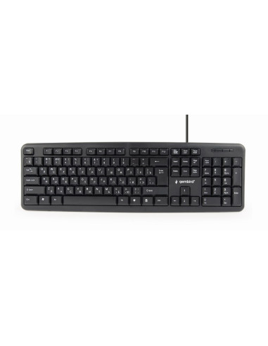 Klawiatura Gembird Kb-U-103-Ru (Usb 2.0  (Us)  Kolor Czarny)
