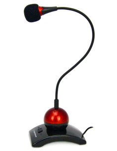 Mikrofon Esperanza Chat Desktop Eh130 (Kolor Czerwony)