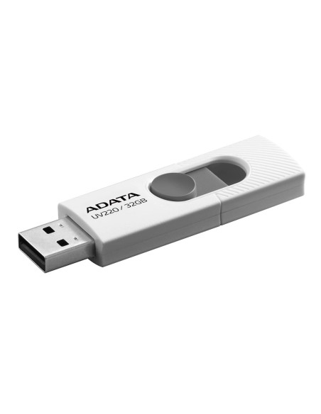 Pendrive Adata Uv220 Auv220-32G-Rwhgy (32Gb  Usb 2.0  Kolor Biały)