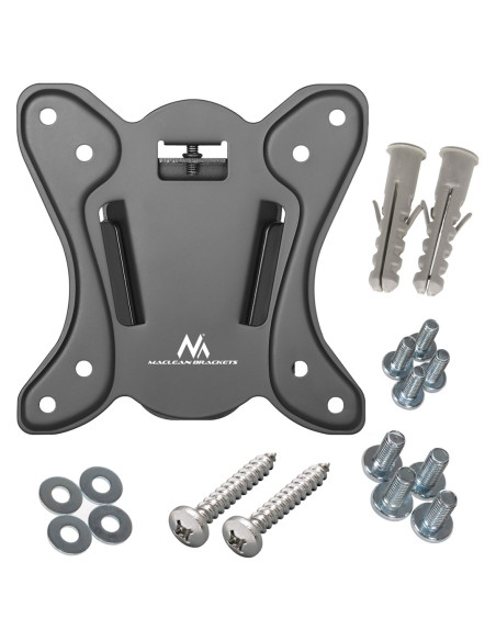 Maclean Uchwyt Do Telewizora, Max Vesa 100X100, 13-27", 25Kg Mc-715A