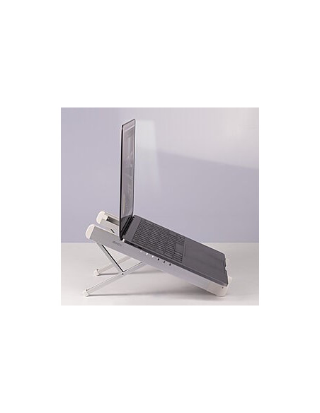 Lindy 20916 Stojak Na Laptop Podstawka Na Notebooka Srebrny, Biały 39,6 Cm (15.6")