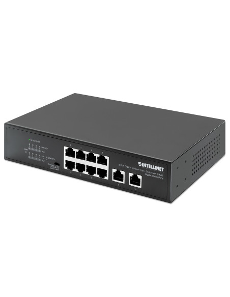 Switch Giga 8P Poe+ 2P Uplink
