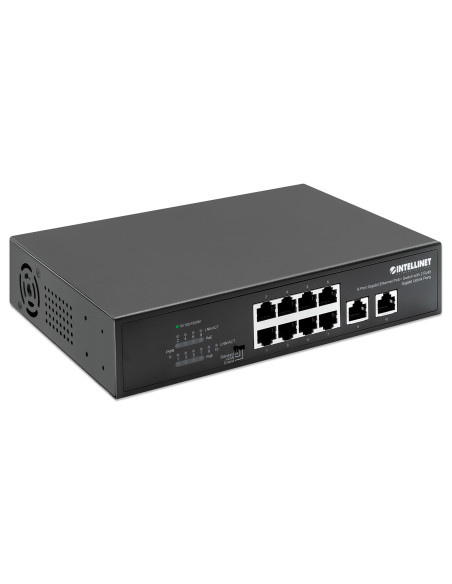 Switch Giga 8P Poe+ 2P Uplink