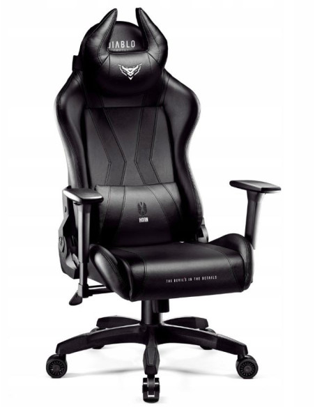 Fotel Gamingowy Diablo X-Horn 2.0 King Fotel Czarno-Czarny