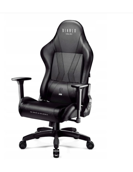 Fotel Gamingowy Diablo X-Horn 2.0 King Fotel Czarno-Czarny
