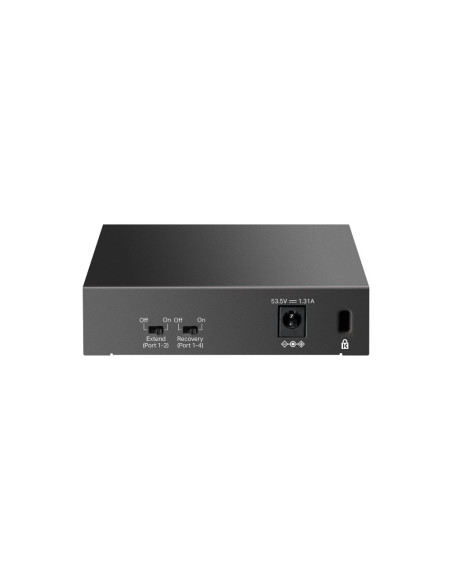 Tp-Link Litewave Ls105Gp Łącza Sieciowe Nie Zarządzany Gigabit Ethernet (10/100/1000) Obsługa Poe Czarny