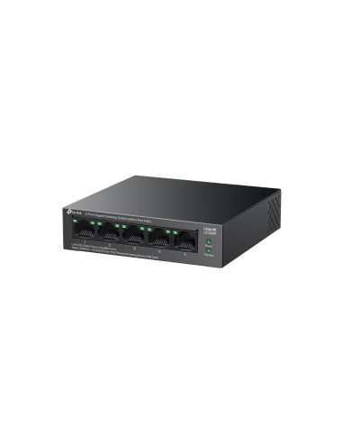 Tp-Link Litewave Ls105Gp Łącza Sieciowe Nie Zarządzany Gigabit Ethernet (10/100/1000) Obsługa Poe Czarny