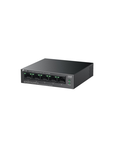 Tp-Link Litewave Ls105Gp Łącza Sieciowe Nie Zarządzany Gigabit Ethernet (10/100/1000) Obsługa Poe Czarny
