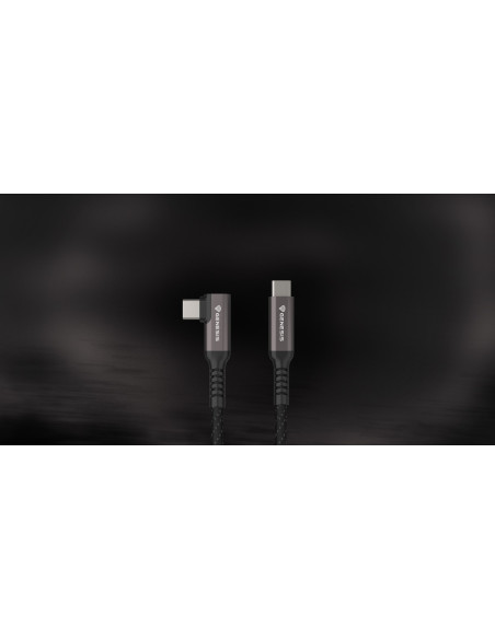 Genesis Nvc-2219 Kabel Usb Usb 3.2 Gen 2 (3.1 Gen 2) 5 M Usb C Czarny, Szary