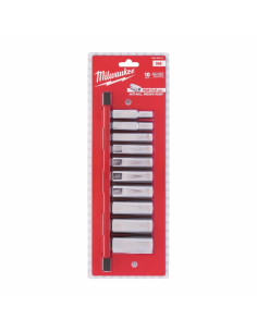 Zestaw Nasadek Milwaukee 4932492510 10Szt. 3/8" Imperialne Długie